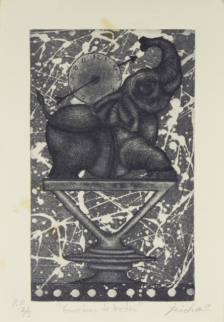Isidro Fabián, ‘Guardián de Piedra’, Bernardini Art Gallery & Auction House