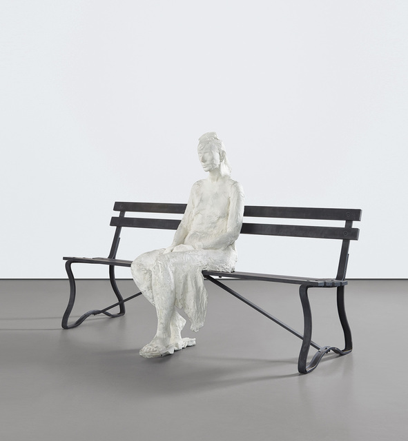 George Segal, ‘Woman with Sunglasses on Bench’, 1983, Phillips
