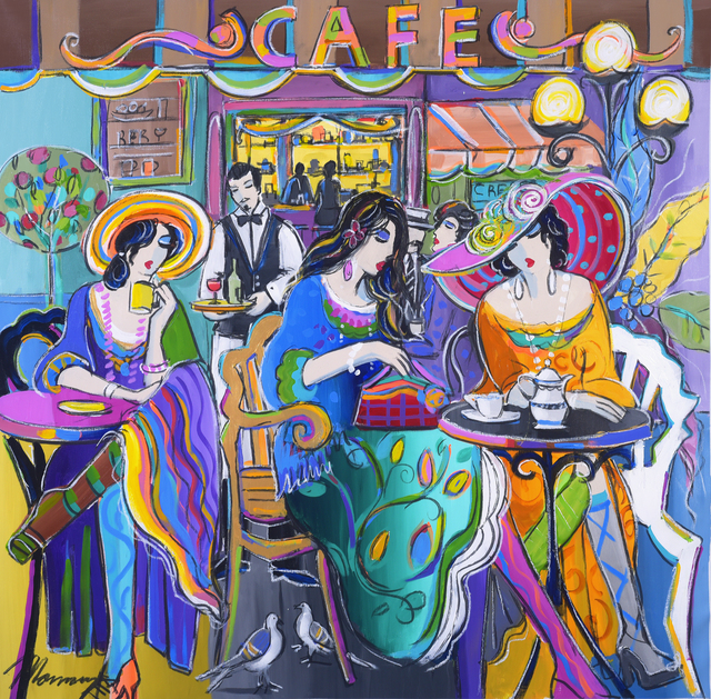 Isaac Maimon | Marafiori Café | Available for Sale | Artsy