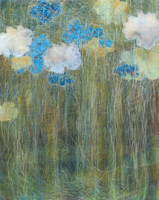 Shin Kyoung Ro, ‘Inbetween 0703 ’, 2018, Painting, Sewing on Korean paper, Artflow