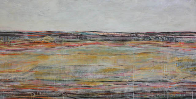 Jody Hope Gibbons, ‘Rise and Fall’, 2019, Painting, Mixed Media on Canvas, Black Door Gallery