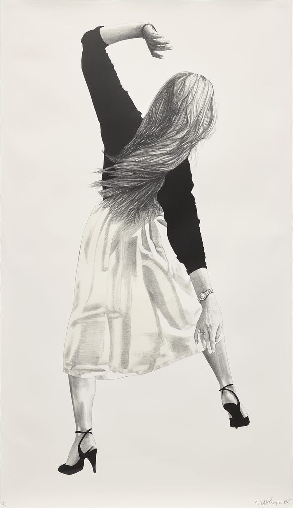 Robert Longo - Anne, from Men in the Cities