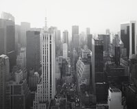 View West from Park Avenue and 55th Street, New York City