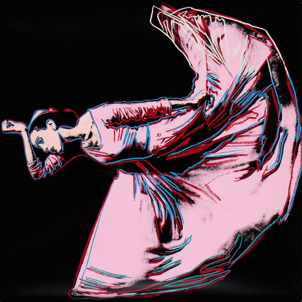 Andy Warhol - Letter to the World (The Kick), from Martha Graham (Feldman & Schellmann II.389)