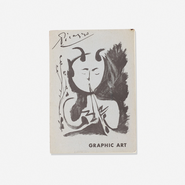 Pablo Picasso, ‘signed copy of Picaso: Graphic Art’, 1957/1960, Rago/Wright
