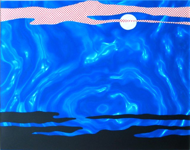 Roy Lichtenstein, ‘Moonscape’, 1965, Joseph K. Levene Fine Art, Ltd.
