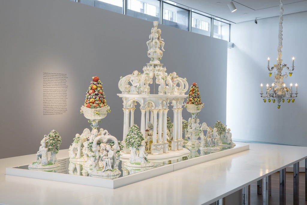Installation view of 'Chris Antemann: Forbidden Fruit', 2016. Photo by Jenna Bascom. Courtesy of the Museum of Arts and Design. Installation view of 'Chris Antemann: Forbidden Fruit', 2016. Photo by Jenna Bascom. Courtesy of the Museum of Arts and Design.