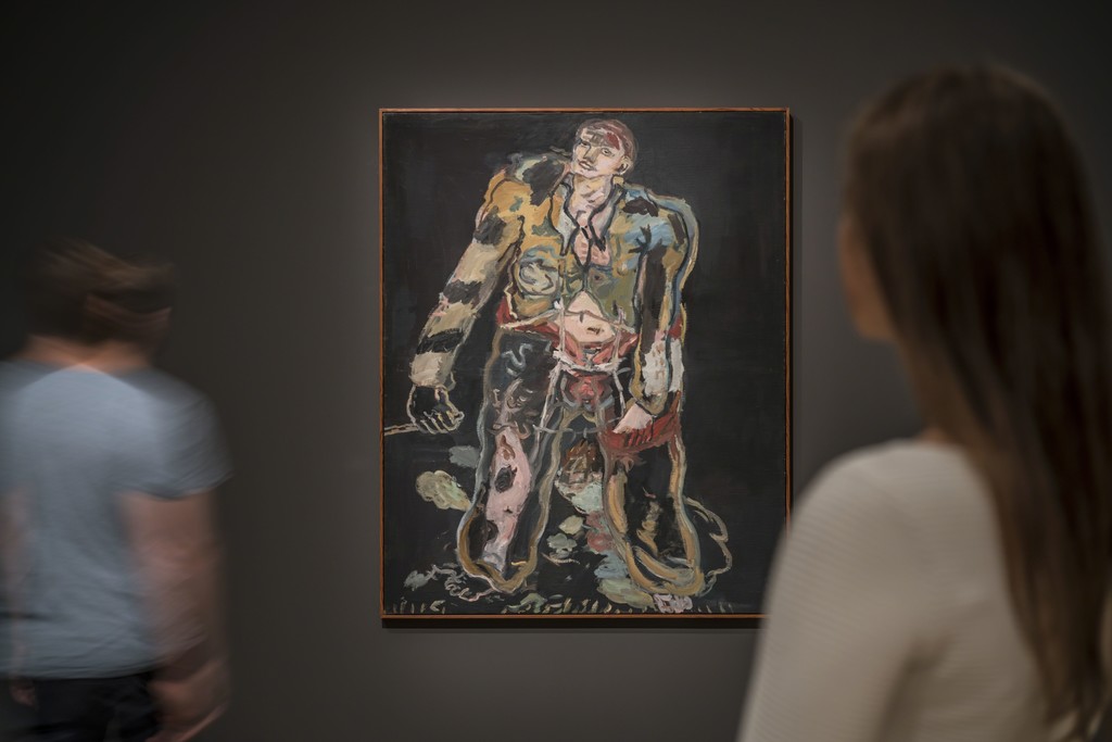 Exhibition view "Georg Baselitz. The Heroes" Photo: Städel Museum (2016) Exhibition view "Georg Baselitz. The Heroes" Photo: Städel Museum (2016)