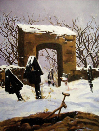 MARTIN GALLE, ‘Cemetry In Snow’, 2008, Aki Gallery