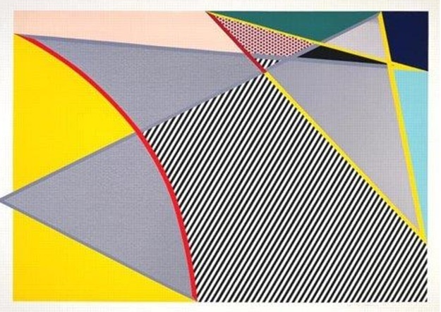 Roy Lichtenstein, ‘Imperfect Painting ’, 1988, Painting, Color woodcut, screenprint, collage, Paik Hae Young Gallery