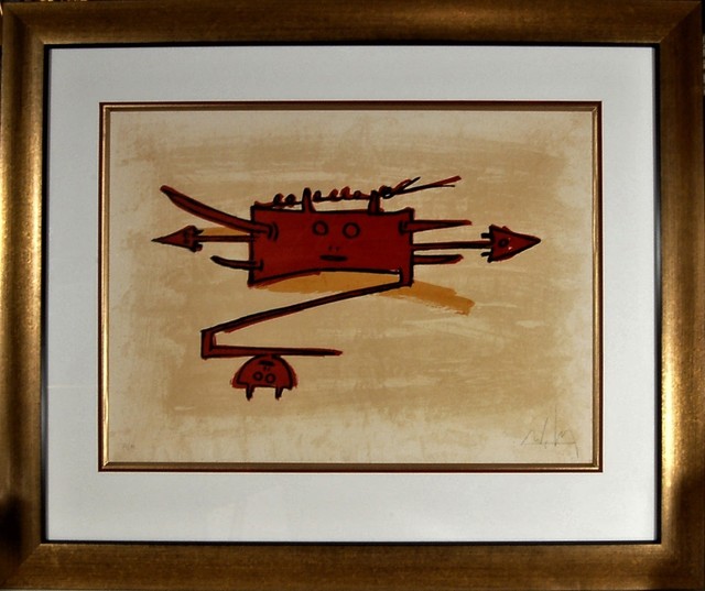 Wifredo Lam, ‘"El Ultimo Viaje Del Buque Fantasma"’, 1976, Joseph Grossman Fine Art Gallery