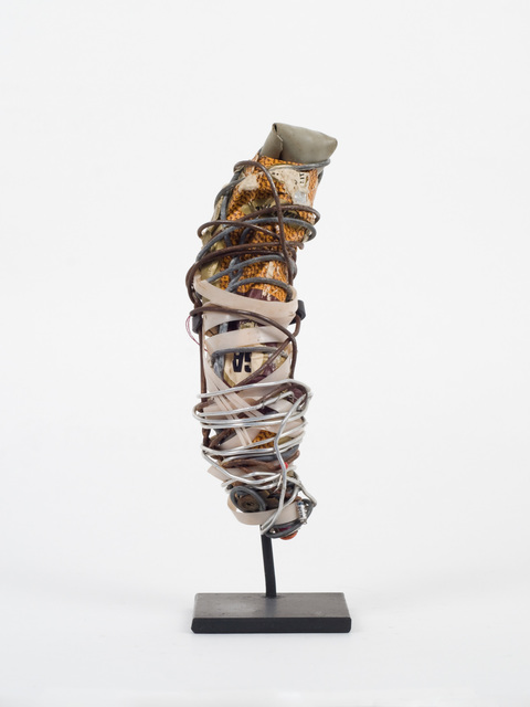 Philadelphia Wireman, ‘Untitled (Wire, Cigar Pack, Gray Rubber)’, n.d. (1960–1970s), Sculpture, Wire, found objects, Fleisher/Ollman