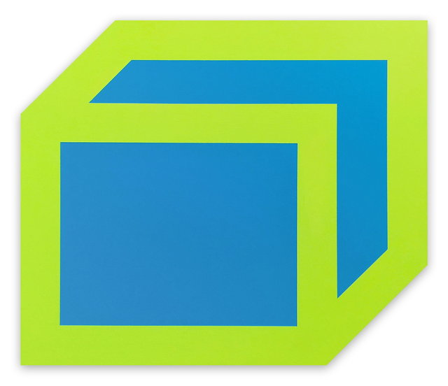 Brent Hallard, ‘Gong (Green, Blue) (Abstract painting)’, 2016, IdeelArt
