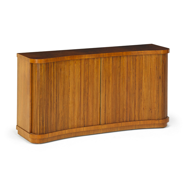 Vladimir Kagan, ‘Tambour Cabinet, USA’, 1940s, Rago/Wright