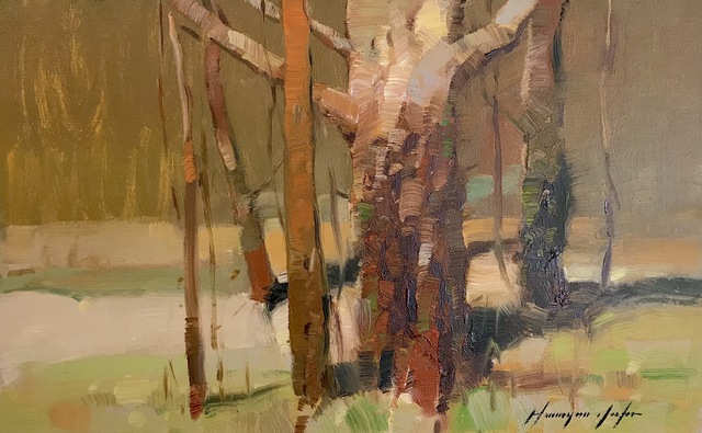 Vahe Yeremyan, ‘Red Trees’, 2018, Vayer Art