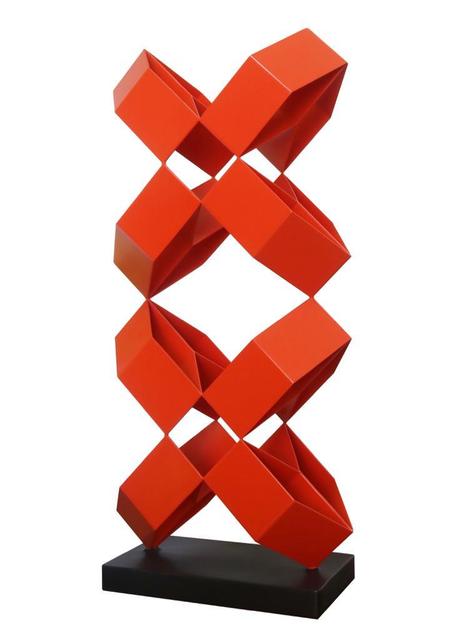 Rafael Martinez, ‘Columna Sideral Naranja’, 2017, Sculpture, Lacquered iron, BOCCARA ART