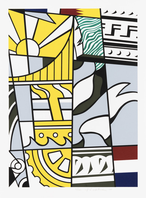 Roy Lichtenstein, ‘Bicentennial Print’, 1975, Galerie d'Orsay