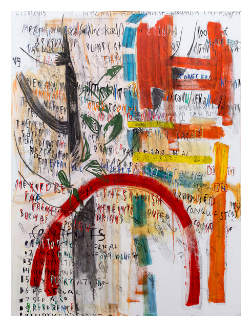 Despina Stokou, ‘Mescal (Wikipedia)’, 2015, Derek Eller Gallery