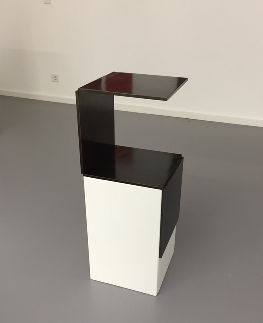 Stephan Siebers, ‘OPEN CUBE’, 2013, Sculpture, Solid steel with patina, Galerie Floss & Schultz