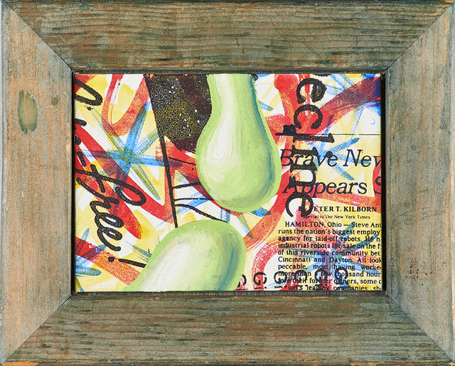 Kenny Scharf, ‘Appears’, 1992, Painting, Acrylic, oil and screenprint on canvas, Rago/Wright