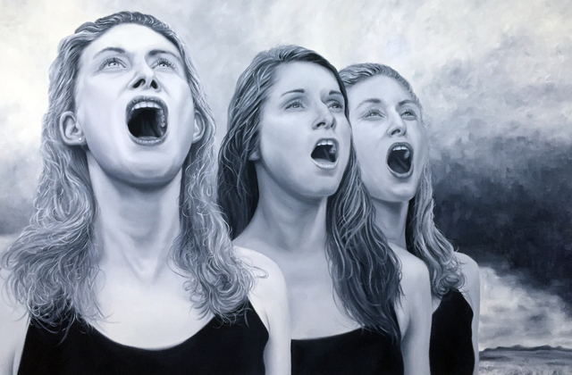 Kelli Vance, ‘Sun Eaters’, 2016, Painting, Oil on canvas, Cris Worley Fine Arts