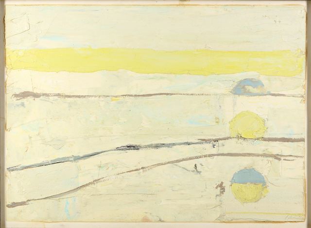 Paul Wadsworth, ‘Sunset’, Painting, Oil on paper, Chiswick Auctions