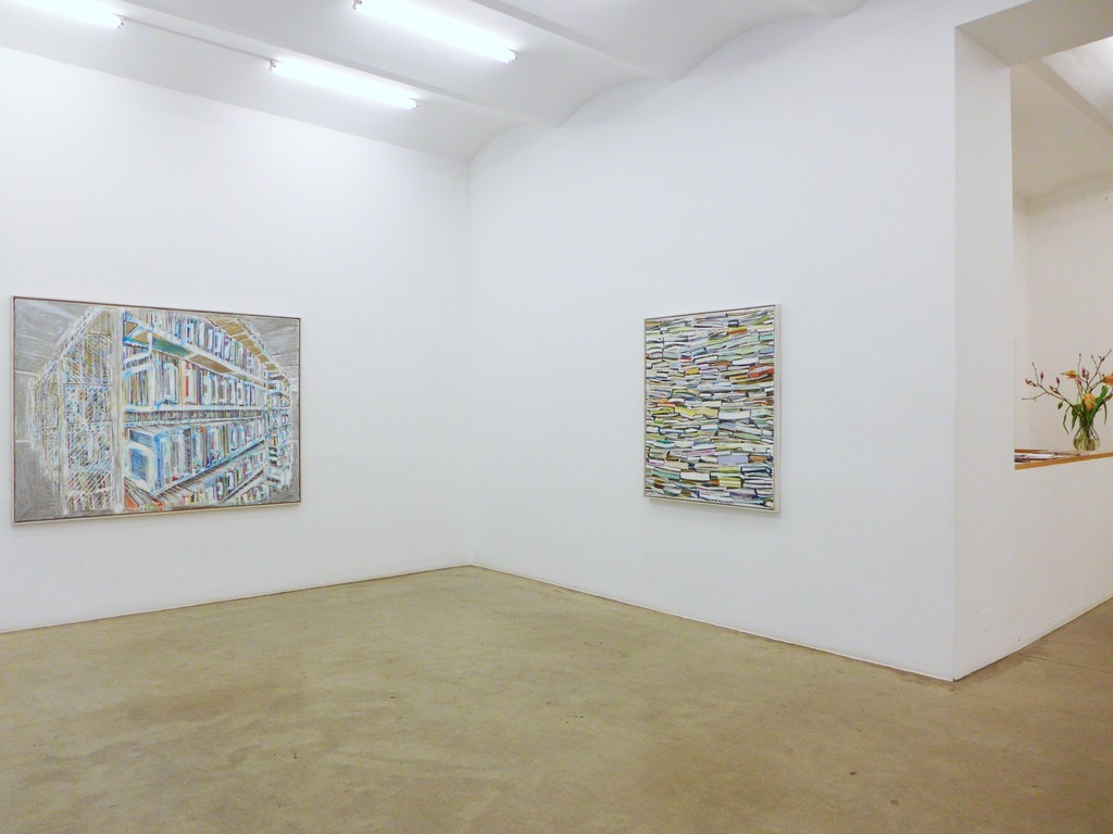 exhibition view THOMAS HARTMANN: Direct Diversion - New Painting, 2017 exhibition view THOMAS HARTMANN: Direct Diversion - New Painting, 2017
