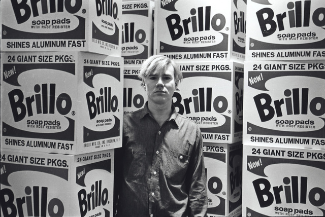 Fred McDarrah, ‘Andy Warhol with Brillo Boxes, Stable Gallery’, 1964, Photography, Gelatin Silver Print, Parrish Art Museum