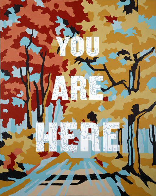 Trey Speegle, ‘You Are Here’, 2011, Posters, Offset lithograph, Gallery 52