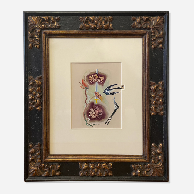 Salvador Dalí, ‘Ace of Swords’, 1971, Painting, Gouache on photograph, Artsy x Rago/Wright