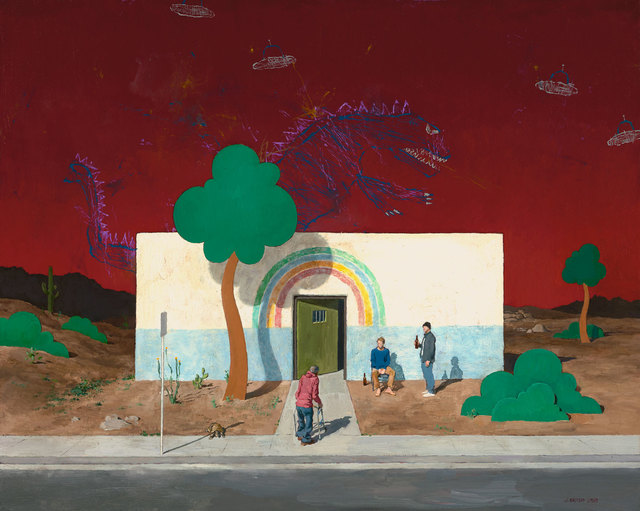 John Brosio, ‘Bar 2’, 2018, Painting, Oil on Canvas, ARCADIA CONTEMPORARY