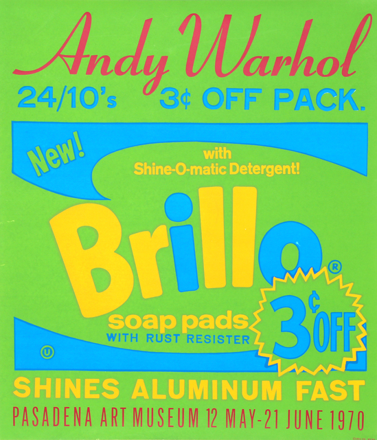 Andy Warhol, ‘Brillo Soap Pads - Pasadena Art Museum Poster’, 1970, RoGallery