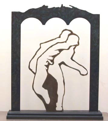 Beatrice Blanco, ‘Displacement’, Sculpture, Dyed Steel, Zenith Gallery