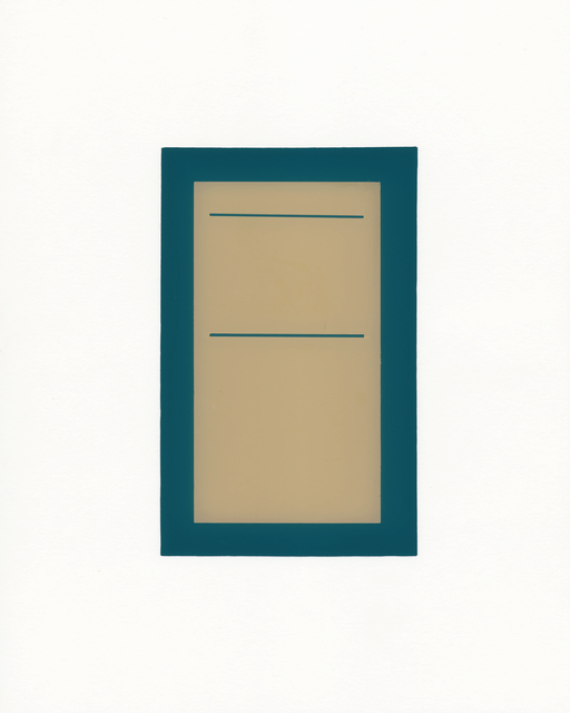Maria Park, ‘Cover 18’, 2014, Painting, Acrylic on glass, Margaret Thatcher Projects