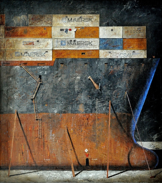 Juan Ranieri, ‘XXI Century Noah’, 2017, Painting, Acrylic on canvas, Smart Gallery BA