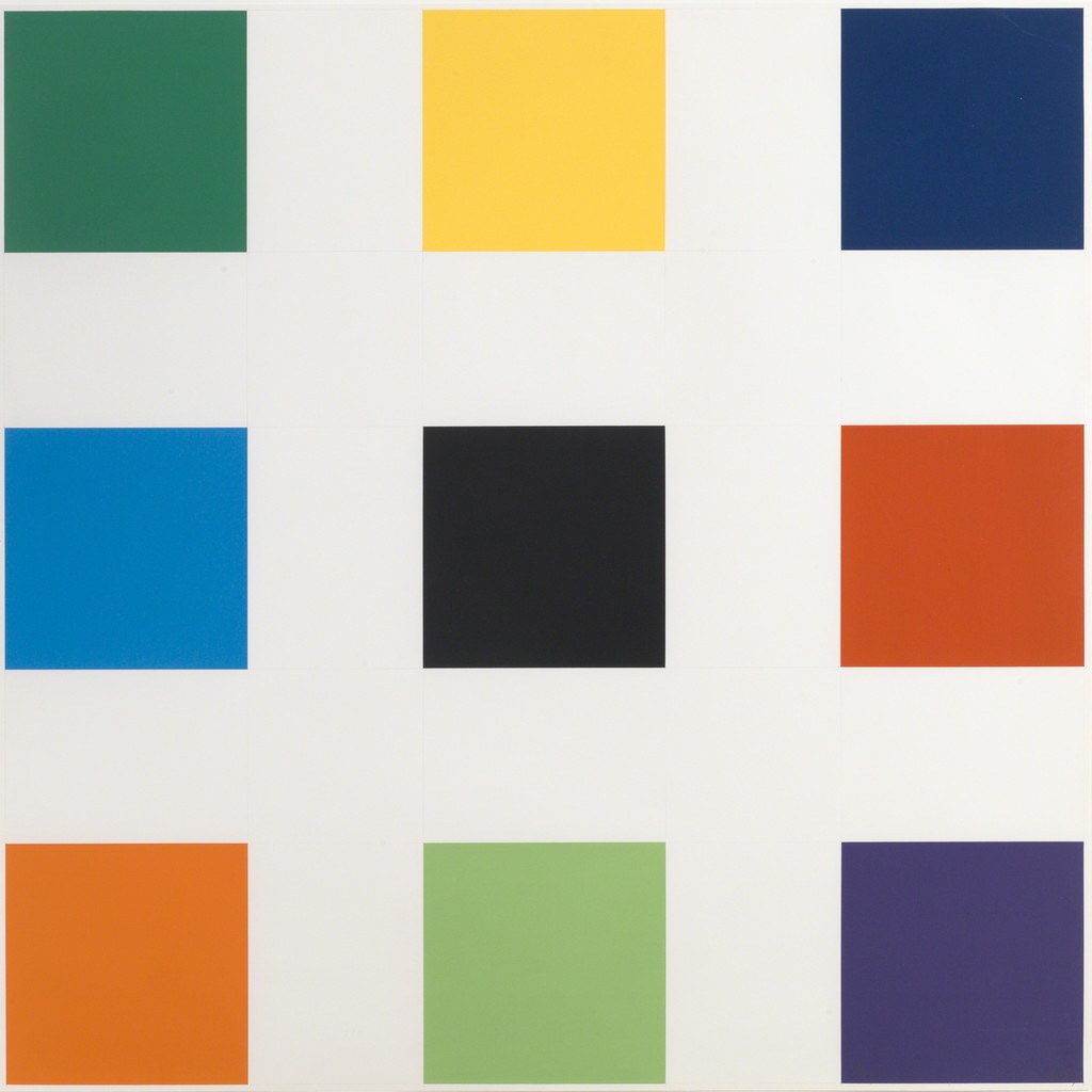 Ellsworth Kelly, "Nine Squares," 1977 Ellsworth Kelly, "Nine Squares," 1977