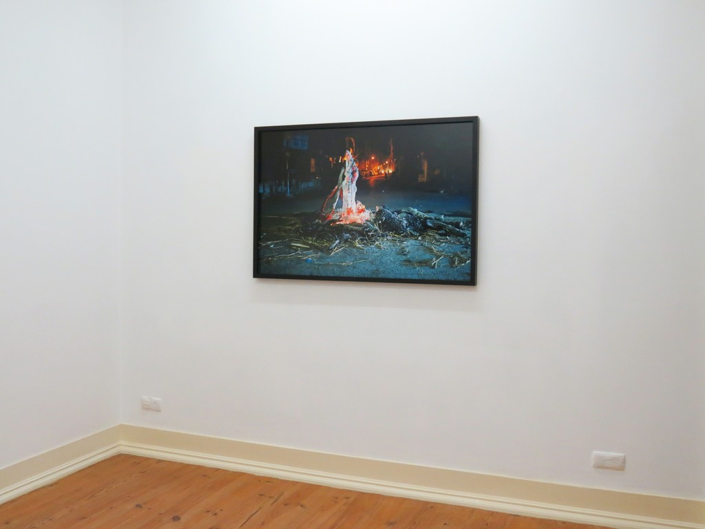 Exhibition view of Manuela Marques' exhibition "Backstage", 2013 Exhibition view of Manuela Marques' exhibition "Backstage", 2013