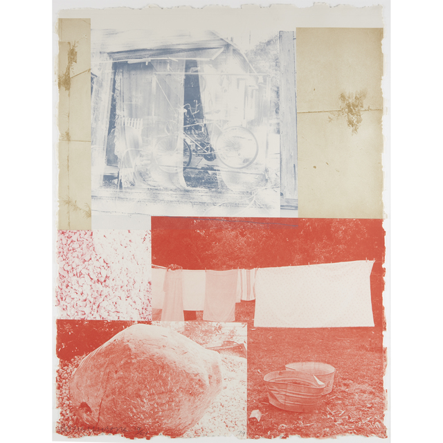 Robert Rauschenberg, ‘Rose Bay From "Rookery Mounds"’, 1979, Freeman's