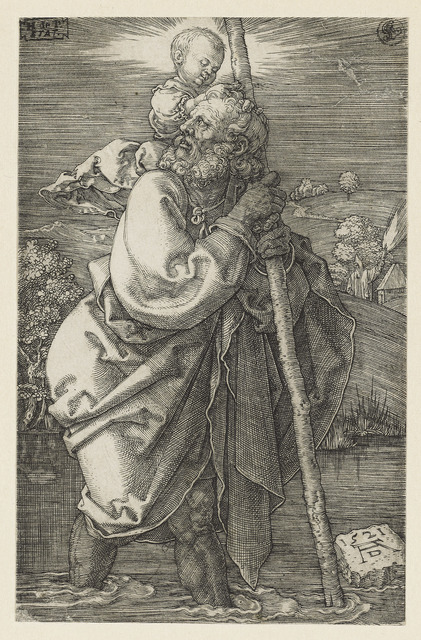 Albrecht Dürer, ‘Saint Christopher facing to the Right & Saint Christopher facing to the Left’, 1521, Christie's