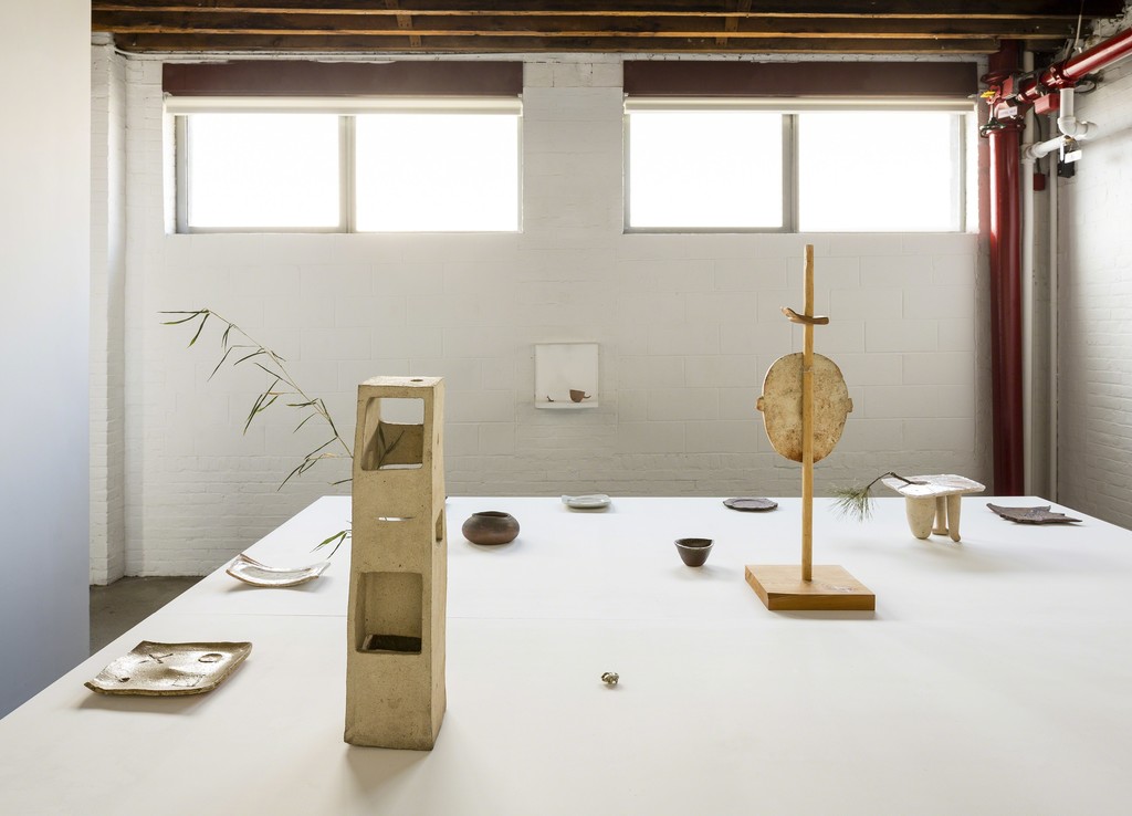 Installation view, "Isamu Noguchi: Functional Ceramics." January 27–July 24, 2016. © The Isamu Noguchi Foundation and Garden Museum, New York. Photo: Nicholas Knight. Installation view, "Isamu Noguchi: Functional Ceramics." January 27–July 24, 2016. © The Isamu Noguchi Foundation and Garden Museum, New York. Photo: Nicholas Knight.