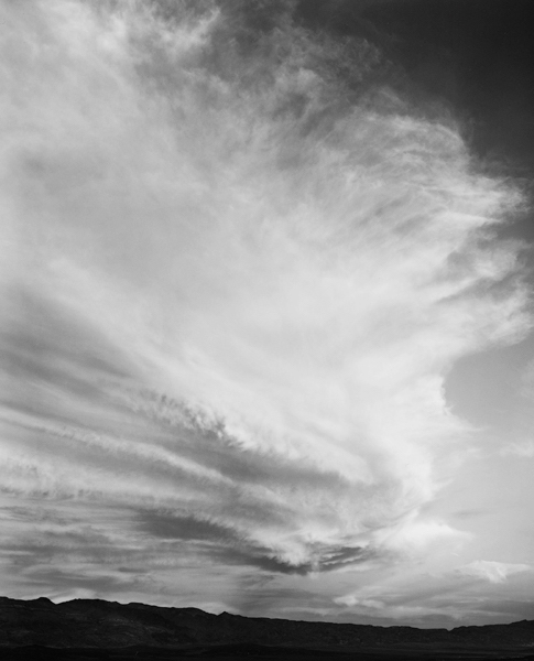 Chip Hooper, ‘Clouds, Death Valley’, 1999, Photography, Silver print, Robert Mann Gallery