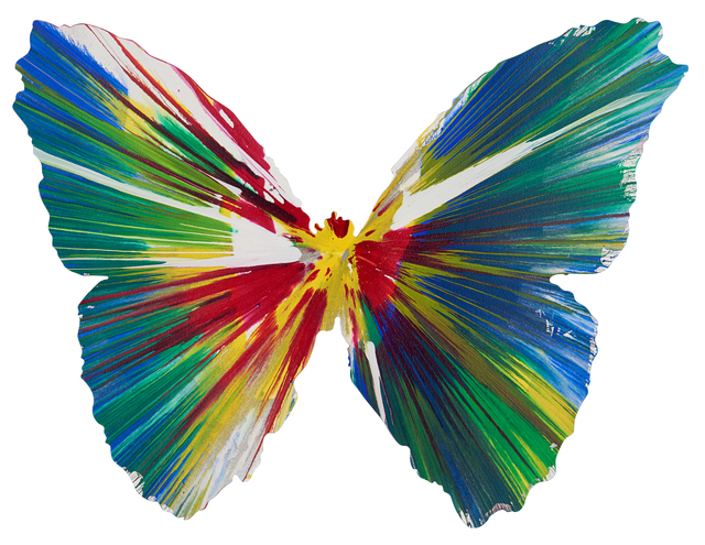 Damien Hirst, ‘Butterfly Spin Painting (Created at Damien Hirst Spin Workshop)’, 2009, Rago/Wright