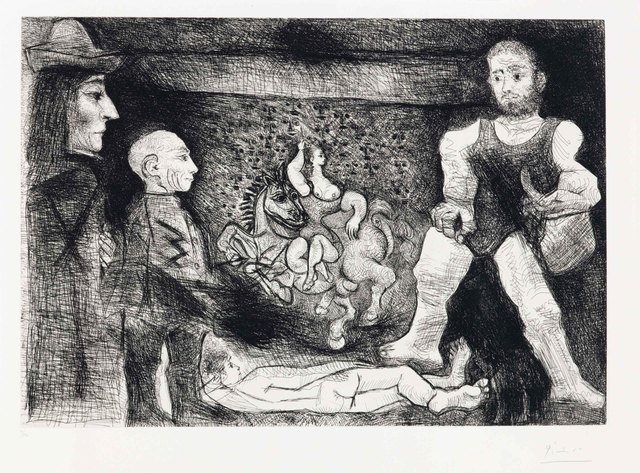 Pablo Picasso, ‘Picasso, son oeuvre, et son public, from La Série 347’, 1968, Christie's