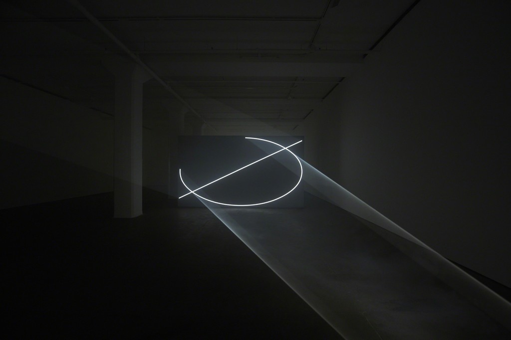 Installation view of Anthony McCall: Split Second at Sean Kelly, New York
December 14, 2018 - January 26, 2019
Photography: Jason Wyche, New York
Courtesy: Sean Kelly, New York Installation view of Anthony McCall: Split Second at Sean Kelly, New York
December 14, 2018 - January 26, 2019
Photography: Jason Wyche, New York
Courtesy: Sean Kelly, New York