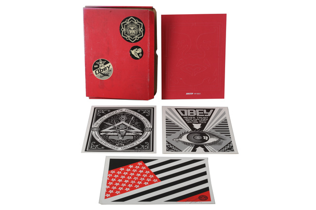 Shepard Fairey, ‘Arkitip Issue No.0051 including three individual prints’, 2010, Chiswick Auctions
