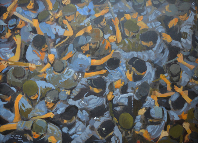 Khaled Hourani, ‘Breaking’, 2019, Zawyeh Gallery
