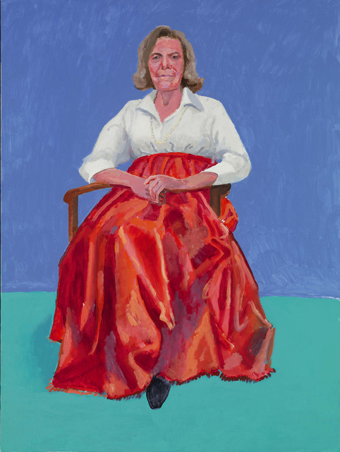 David Hockney, ‘Rita Pynoos’, 1st-2nd March 2014, Royal Academy of Arts