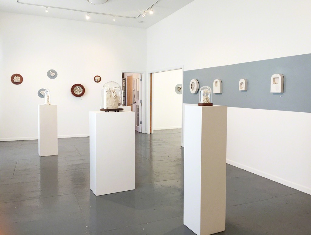 Gallery view, Malia Landis porcelain and mixed media works Gallery view, Malia Landis porcelain and mixed media works