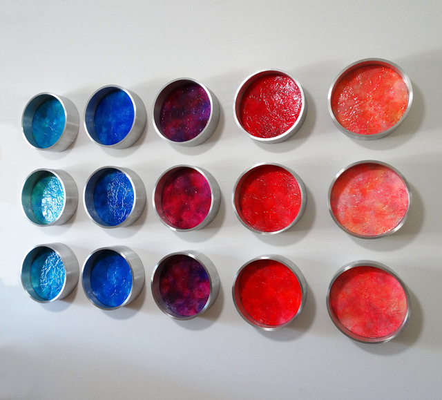 KX2: Ruth Avra & Dana Kleinman, ‘Pipeline daybreak 15 panels’, 2018, Maria Elena Kravetz