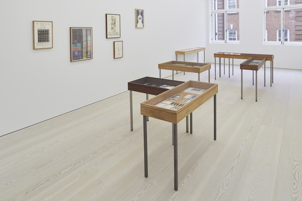 Joseph Grigely, The Gregory Battcock Archive, Installation View, Marian Goodman Gallery, London, June 21 – July 29, 2016 Joseph Grigely, The Gregory Battcock Archive, Installation View, Marian Goodman Gallery, London, June 21 – July 29, 2016